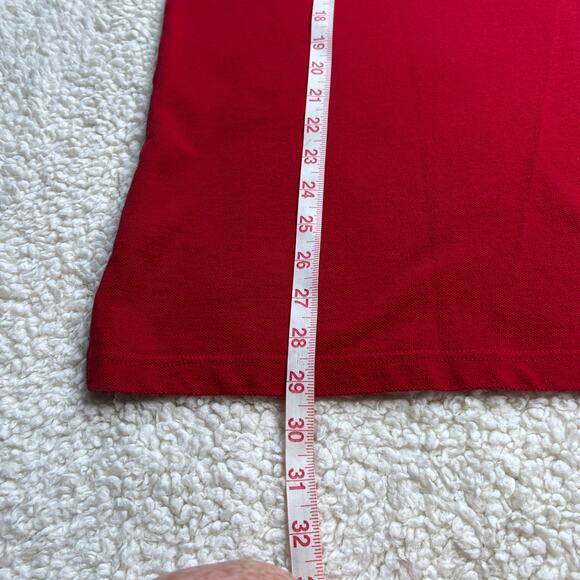 Greg Norman Super Bowl XXXVII Tampa Bay Buccaneers Red Knit Polo Large - Picture 6 of 6